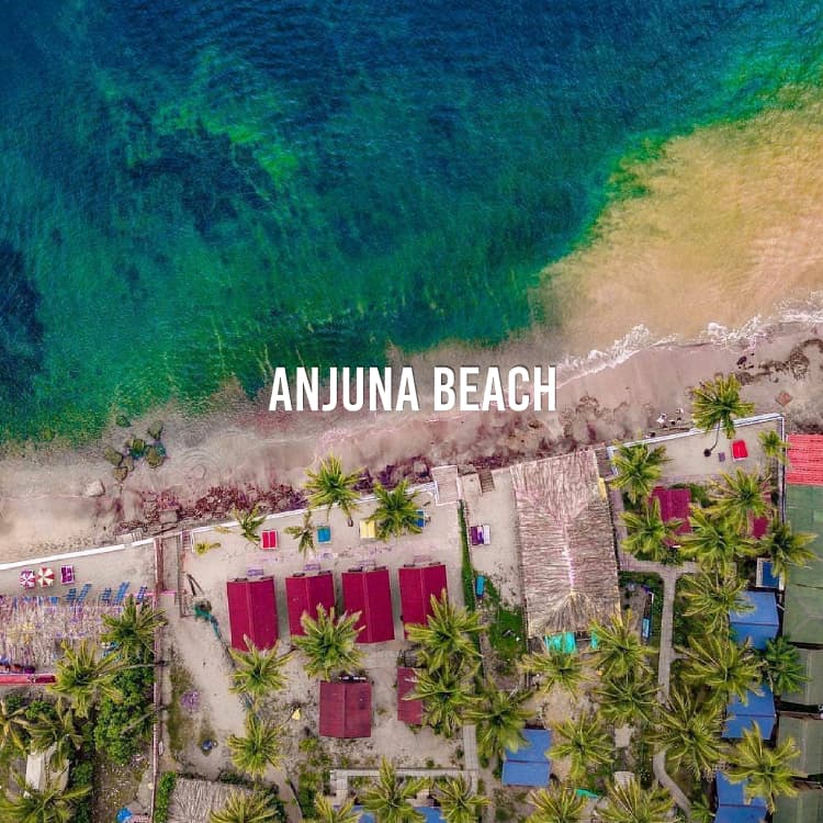 North Goa Tour - Anjuna Beach